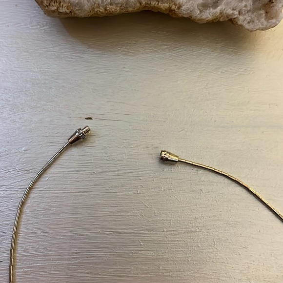 Opal Set Sterling Silver Marked 925 Pendant Beaded Bohemian Necklace - Picture 8 of 9